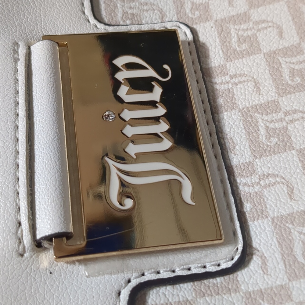 Juicy Couture Miss Juicy Satchel White Shoulder Bag - Picture 4 of 11